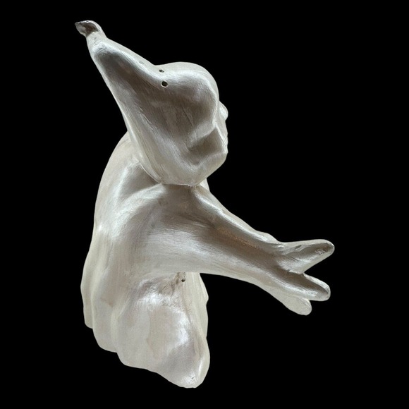 1980s Ceramic Mooglie Ghost Hobbyist Ghostbusters Mold Light Up Vintage NO CORD - Picture 4 of 6